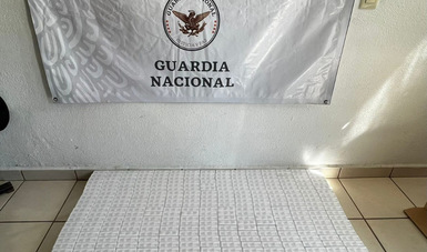 Guardia Nacional decomisa alrededor de 14 mil cápsulas de medicamento en empresa de paquetería 