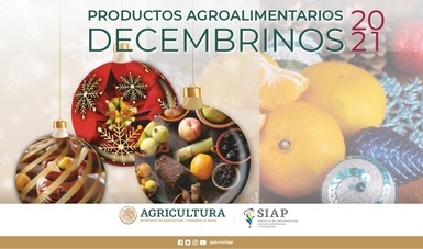 Los productos agroalimentarios decembrinos representan los sabores y colores que de esta temporada y son de gran importancia para nuestro país. 