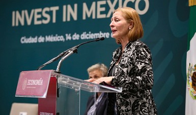 ​​​​​​​Mensaje de la secretaria de Economía, Tatiana Clouthier Carrillo, en el lanzamiento de Invest in Mexico