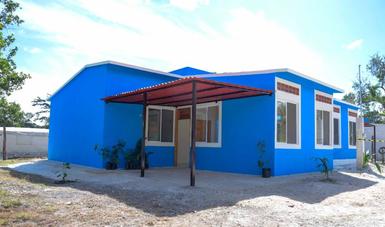 Fonatur trabaja en proveer soluciones de vivienda a las familias en la zona del Tren Maya. 