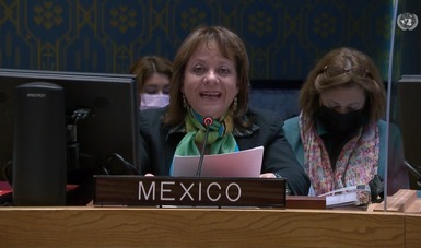 In UN Security Council, Mexico calls for solidarity with Ukrainian women and girls