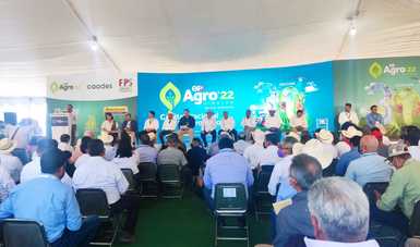 Inauguran Expo Agro Sinaloa 2022, una ventana a la ciencia, tecnología y conocimiento, en pro de la productividad y seguridad alimentaria.    