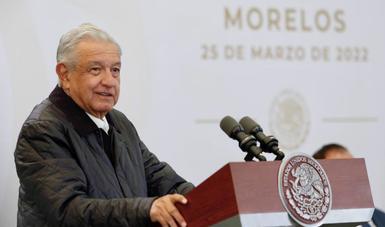 Gobierno federal mantiene respaldo a Morelos en combate a la delincuencia, afirma presidente
