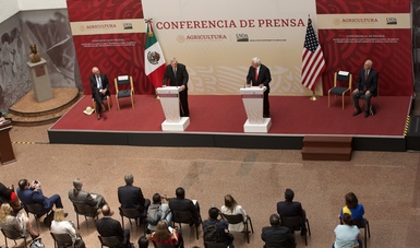 Los Secretarios de Agricultura de México y de Estados Unidos se reúnen para atender prioridades en común.
