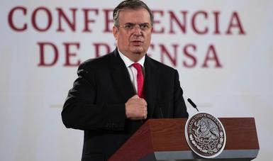 Canciller Ebrard anuncia convenios para la producción de vacunas y medicamentos en México 
