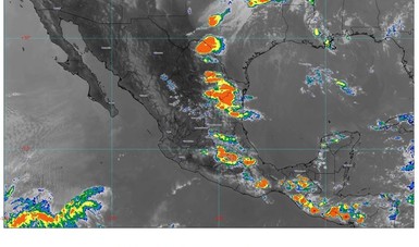 Se pronostican lluvias muy fuertes y posible formación de torbellinos o tornados en Coahuila, Nuevo León y Tamaulipas