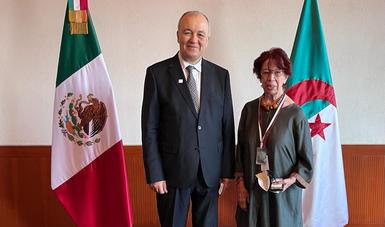 México y Argelia celebran la V Reunión del Mecanismo de Consultas Bilaterales