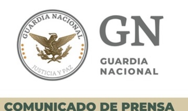 Guardia Nacional informa respecto a hechos registrados en el estado de Jalisco 