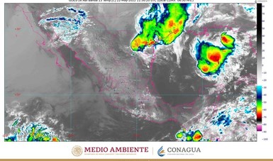 Se pronostican lluvias intensas durante este domingo en Chiapas, Nuevo León y Tamaulipas
