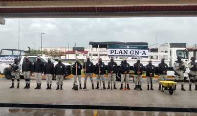 En Tamaulipas, Guardia Nacional aplica Plan GN-A por fuertes lluvias  