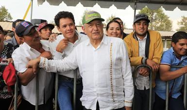 Irá en aumento el jornal de Sembrando Vida, anuncia presidente en Chihuahua