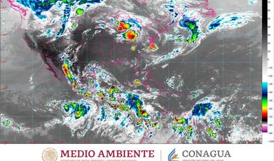 Se mantendrá el temporal de lluvias, con precipitaciones puntuales intensas en Chiapas, Oaxaca y Veracruz