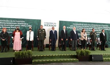 Presidente instruye abrir Campo Militar No. 1 y sus archivos; que se conozca la verdad y cero impunidad