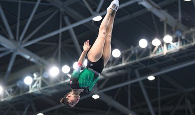 Dafne Navarro, gimnasta olímpica mexicana. Cortesía 
