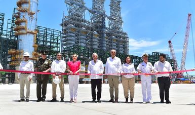 Presidente AMLO inaugura Refinería Dos Bocas “Olmeca”