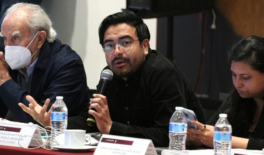 En la imagen aparece Abraham Vázquez Piceno, Coordinador Nacional de Becas para el Bienestar Benito Juárez