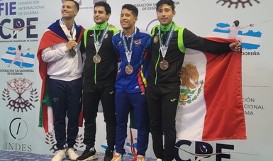 México domina el podio en el Centroamericano. Cortesía  
