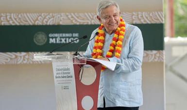 Habrá 55 planteles adicionales de Universidades para el Bienestar “Benito Juárez”: presidente