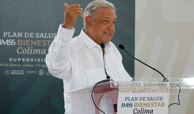 Presidente López Obrador en Colima