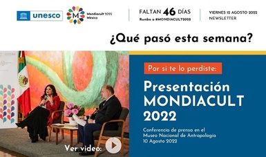 A menudo hablado República temerario Rumbo a #Mondiacult2022 | Secretaría de Cultura | Gobierno | gob.mx