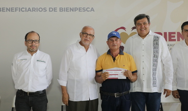 Gobierno de México entrega más de 11 mil nuevas tarjetas a beneficiarios de Bienpesca; suman más de 33 mil.