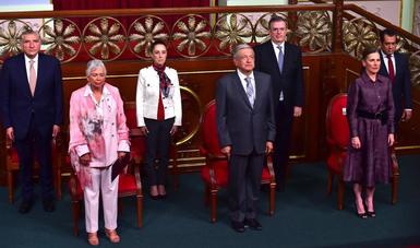 Presidente de la República reinaugura Recinto Parlamentario de Palacio Nacional