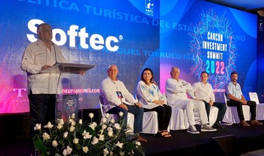 Inauguración el Foro Cancún Investment Summit 2022.
