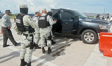 En Sonora, Guardia Nacional detiene a Víctor Manuel “N” presunto líder de plaza de “Los Salazar”