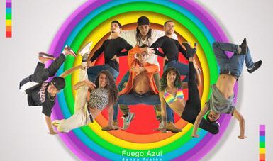 Formado inicialmente como un dueto por Gabriela Hipólito y Krishna Sánchez, Fuego Azul Danza Fusión ha participado en diversos festivales de artes escénicas de la República mexicana.