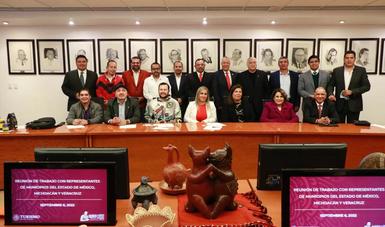 El secretario de Turismo del Gobierno de México, Miguel Torruco Marqués, sostuvo una reunión con diputados federales, alcaldes de diversos municipios de Estado de México y Veracruz.
