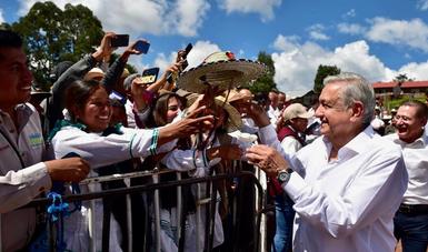 Población zacatecana recibe 7 mil mdp en Programas de Bienestar, informa presidente