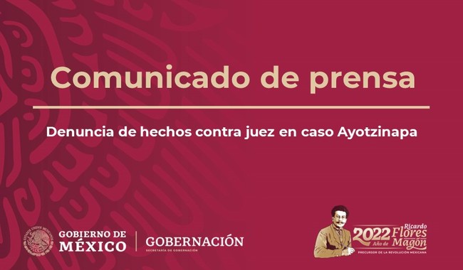 Tarjeta Informativa. Ayotzinapa 
