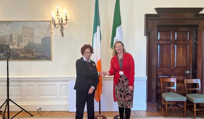 Visita de trabajo a Irlanda de la subsecretaria de Relaciones Exteriores

