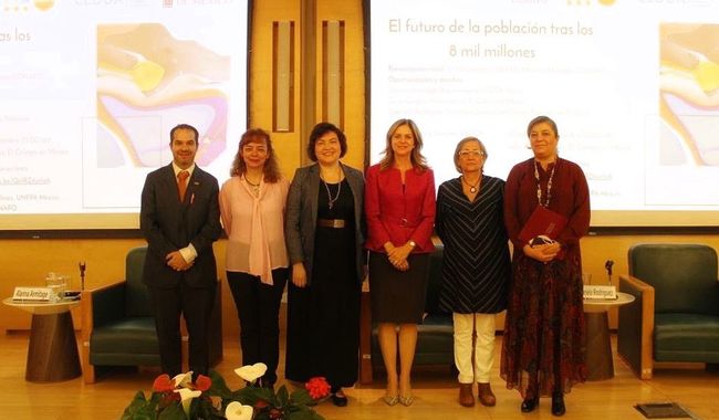 Participan Conapo, UNFA y Colegio de México en conferencia ‘el futuro de la población tras los 8 mil millones’