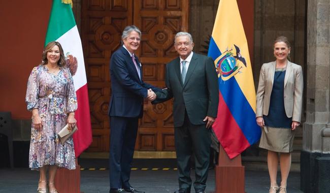Comunicado conjunto entre el presidente de los Estados Unidos Mexicanos y el presidente de la República del Ecuador
