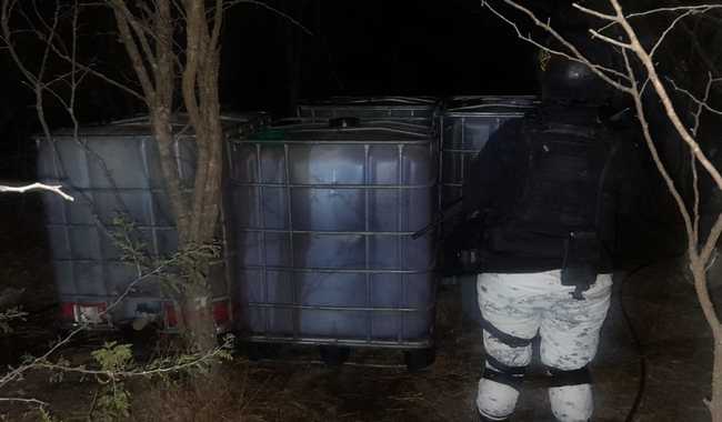 En Jalisco y Sinaloa, Guardia Nacional localiza material bélico, tomas clandestinas y contenedores con hidrocarburo