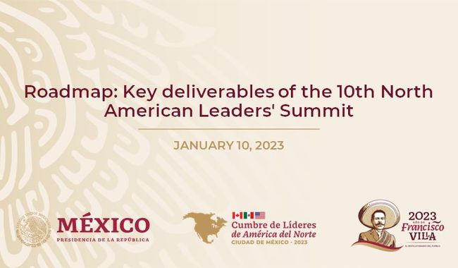Roadmap: Key deliverables of the 10th North American Leaders' Summit

