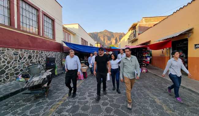 Arranque de obra en Tepoztlán