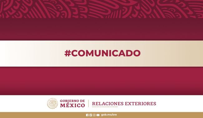 El Gobierno de México expresa su preocupación por el recrudecimiento de la violencia en Medio Oriente