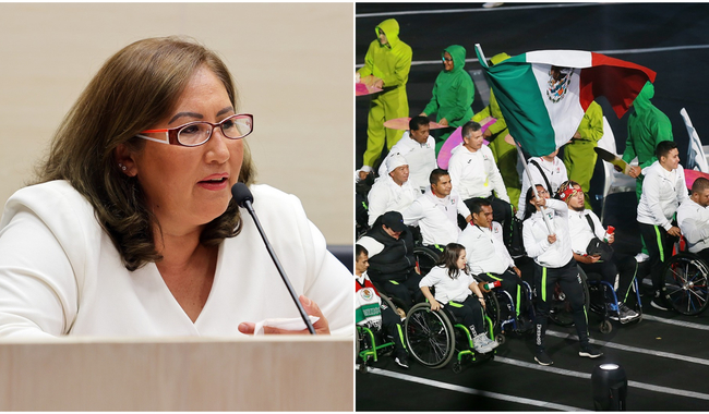 Liliana Suárez, presidenta del Comité Paralímpico Mexicano (COPAME). CONADE