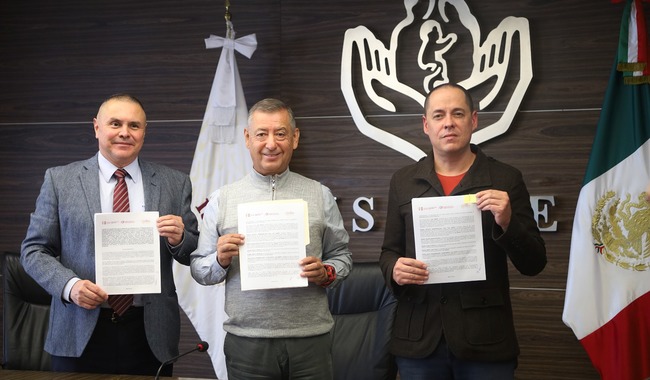 Firman convenio de colaboración Issste y Gobierno de la CDMX para localizar personas 