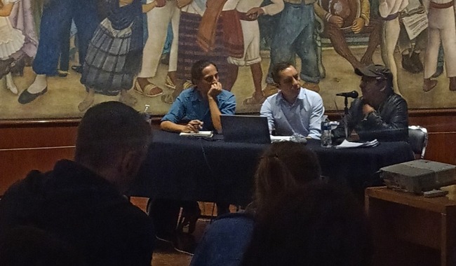 Guchepe y Miktlan Kouatl ofrecen conferencia en el Museo Mural Diego Rivera, en el marco del 35 aniversario del recinto del Inbal.