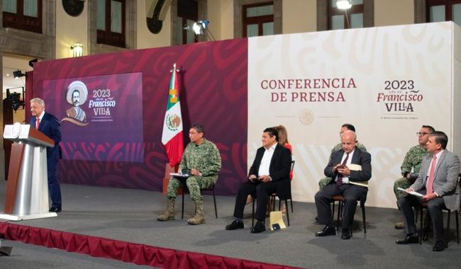 En la conferencia del presidente López Obrador presenta reporte integral de sistemas ferroviarios, de seguridad, conectividad y ruta arqueológica del proyecto. 