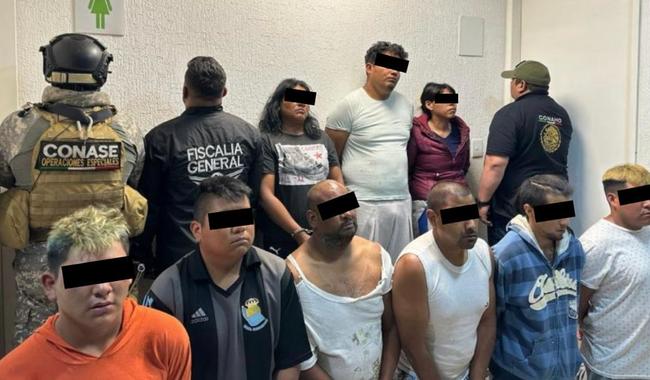 Detienen a dos personas por homicidio de ocho en el Estado de México