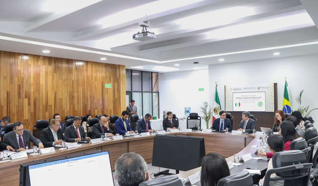Proponen México y Brasil reforzar cooperación técnica en temas sanitarios y favorecer intercambio comercial de alimentos