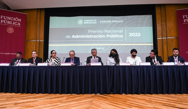 Entregan Premio Nacional de la Administración Pública 2022