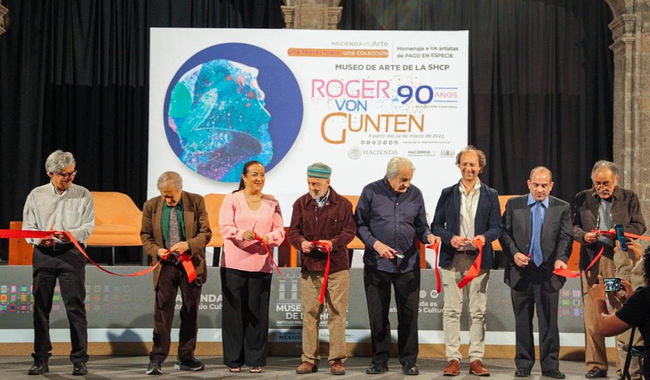 Inauguración Roger Von Gunten 90 años