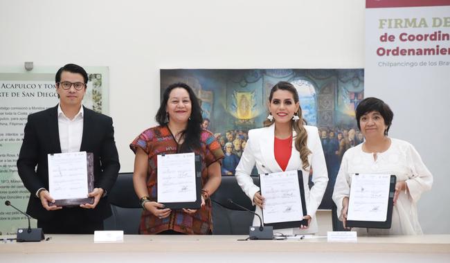 Firman Semarnat-Guerrero Convenio de Coordinación para el Ordenamiento Ecológico