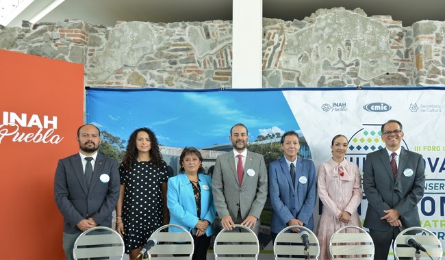 Inauguran el III Foro Internacional de Innovación, Reestructuración y Conservación del Patrimonio, en Puebla