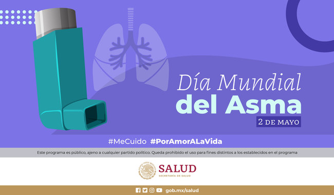Imagen del Día mundial del Asma.